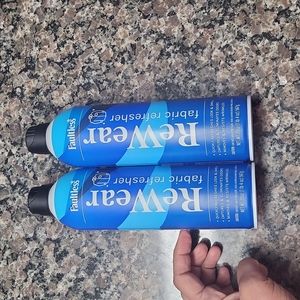 Lot of 2 new Faultless ReWear Fabric Refresher each 20 oz new